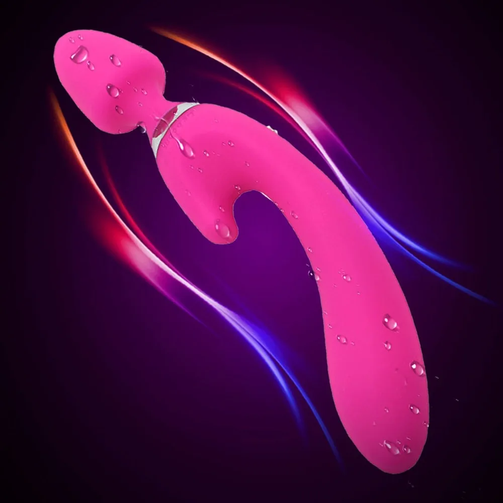 Двойные вибраторы для женщин тройная головка вибрация волшебная палочка