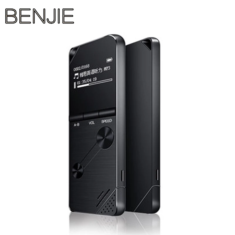 Бенджи K6 Спорт Мини аудио Mp3 плеер Mp 3 Mp-3 с радио цифровой Hifi Hi-Fi Экран Fm Flac 8 Gb Usb Lcd