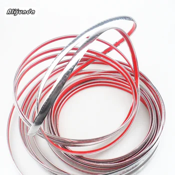 

car-styling 10mmx15m DIY Car decoration Chrome Strip sticker for Toyota Camry Corolla RAV4 Yaris Highlander/Land Cruiser/PRADO V