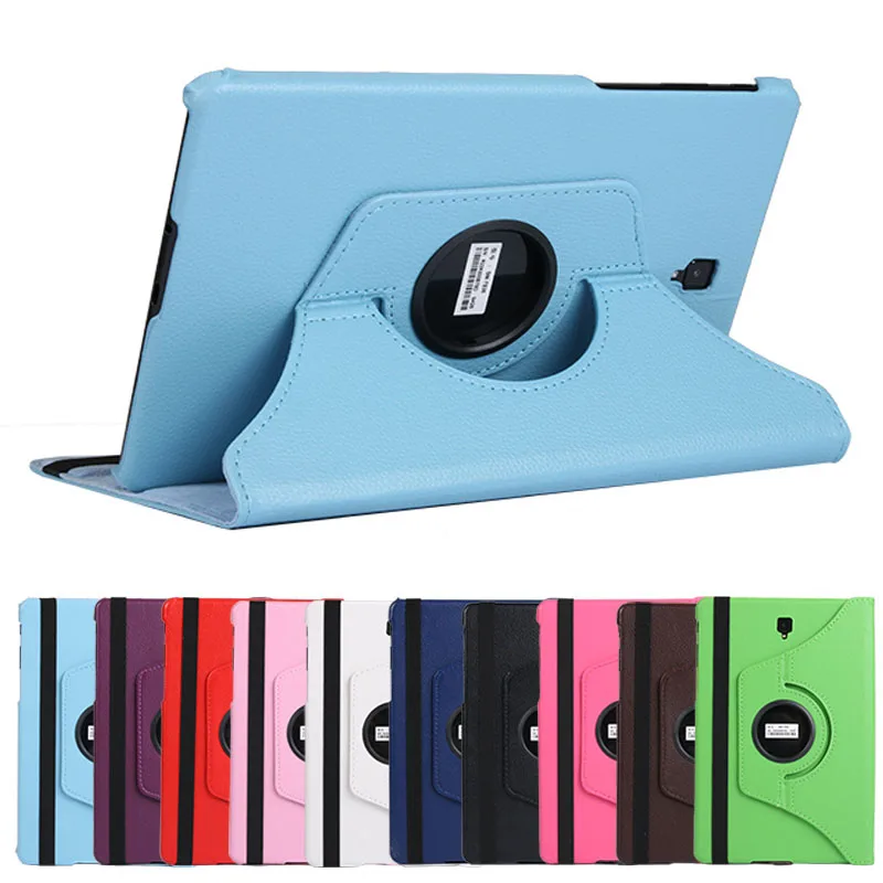 

360 Rotating Litchi Style Leather Cover Case For Samsung Galaxy Tab A 10.5 T590 T595 SM-T590 Folding Stand Flip Cover for T590