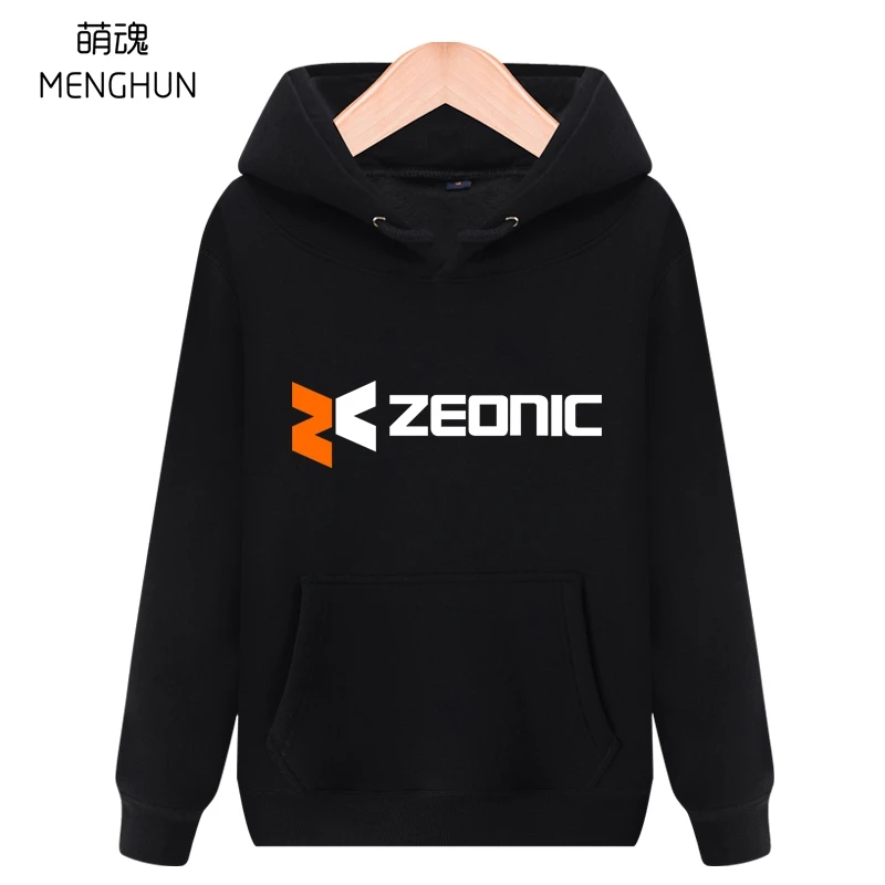 Мобильные костюмы Gundam костюм ZEONIC компания печать логотипа толстовки толстовка с