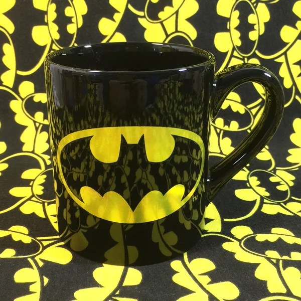 

New Fashion Mug Super Hero Batman coffee cup water cups for boy and girl high quality cool black coffee mugs