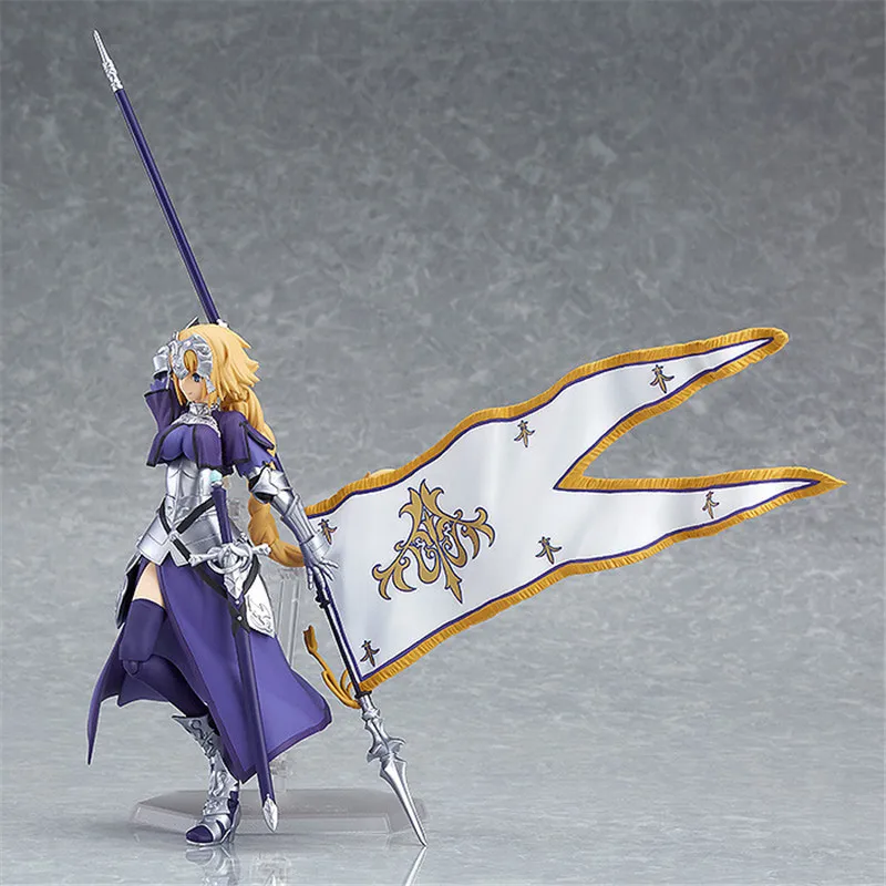 Аниме Fate Grand Order Jeanne d'Arc линейка Figma 366 ПВХ фигурка Коллекционная модель детские игрушки кукла 15 см