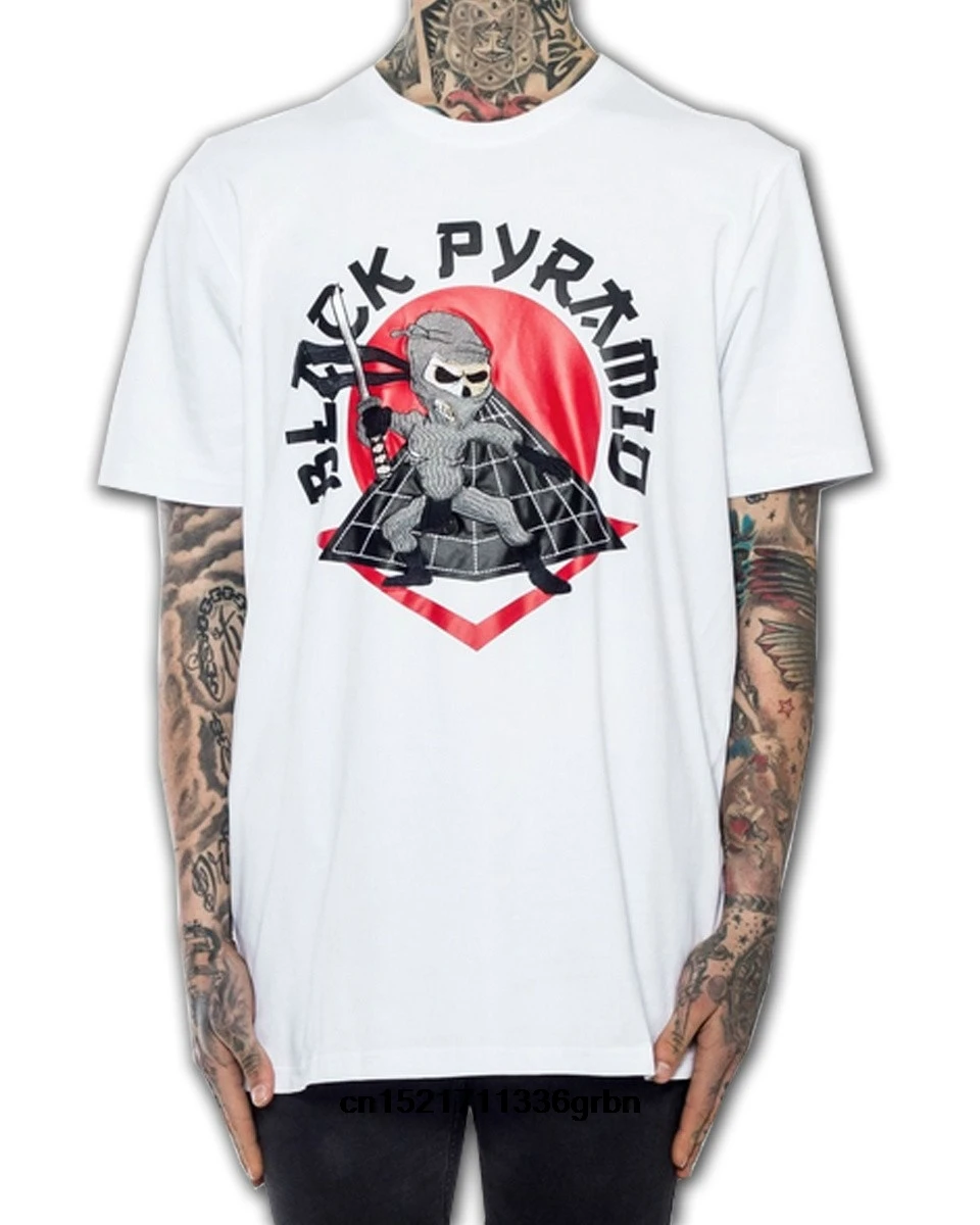 Возьмите Для мужчин футболка модная мужская Black Pyramid Принт футболки Повседневное