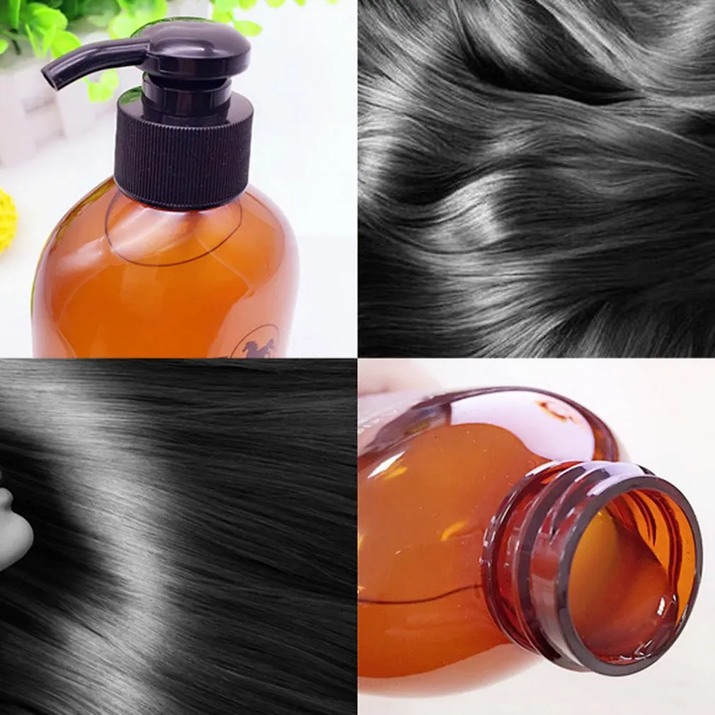 BIOAQUA профессиональный продукт по уходу за волосами лошадиное масло без силикона шампунь против выпадения волос улучшает завивка ремонт повреждений