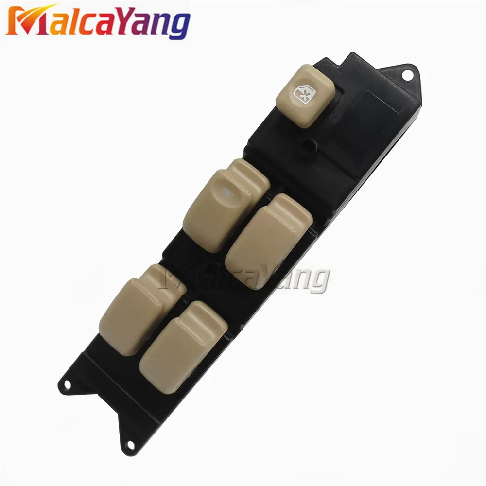 Цвет: желтый OEM MR194826 для Mitsubishi Pajero Lancer Galant Outlander передний LHD Электрический переключатель стеклоподъемника управления Переключатели подъемника - Цвет: Цвет: желтый