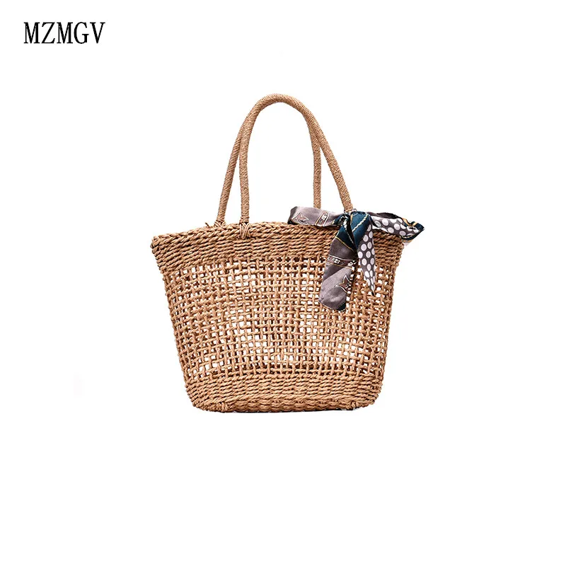 

Straw bag high quality designer fashion Messenger bag shoulder bag female summer Bohemia fishnet handbag lady Messenger bag