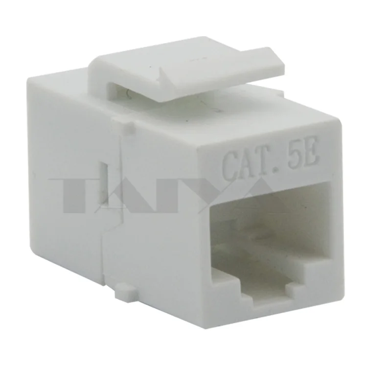 

keystone CAT5E RJ45 with white color