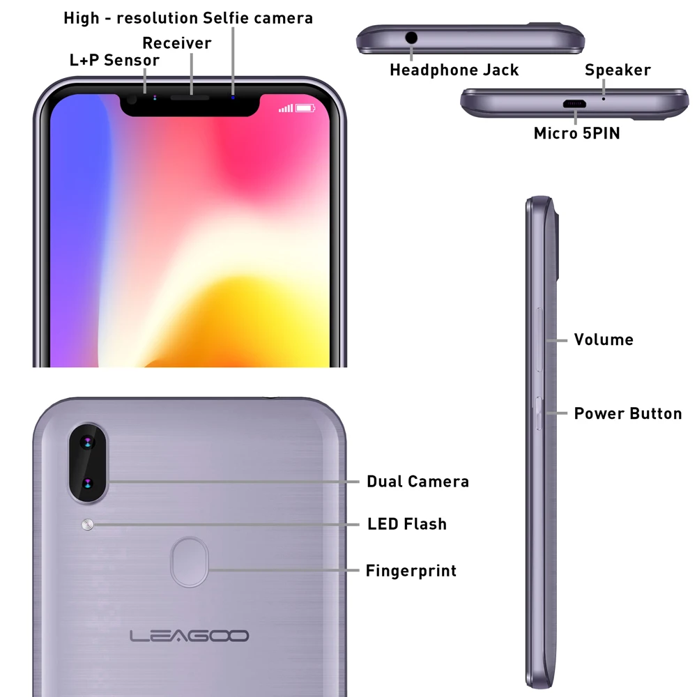 Смартфон LEAGOO M11 2+16 ГБ|Смартфоны| |