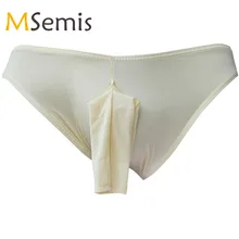 Купальный костюм для мужчин, сексуальное женское белье бикини, купальник, высокие шорты, трусы, открытый пенис, оболочка, нижнее белье для плавания, сексуальный купальник