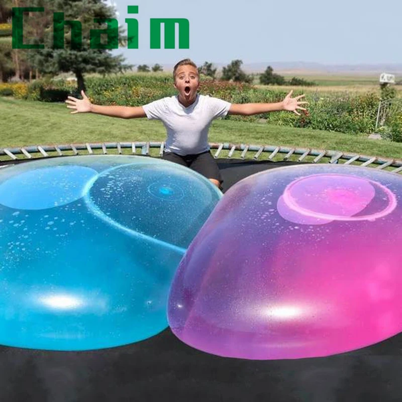 

110cm big amazing bubble ball Water-filled interactive rubber balls Outdoor Inflatable funny ballon toys For Children Adult New