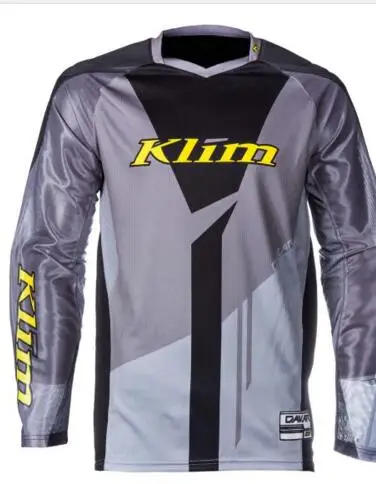 

2019 Leatt DH Men's Long Sleeve Motocross Jersey Element Racewear Dirt Bike Moto Apparel Jerseys Quick Dry Leatt DH Atv Cycling