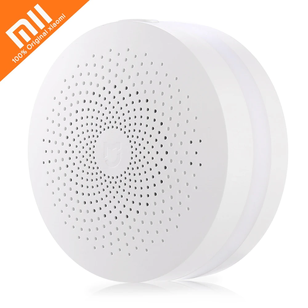 

Original Xiaomi Mi Gateway Smart Remote Control Center Smart Home Kit 2 WiFi APP Control Radio Yi Camer 16 Million RGB Light