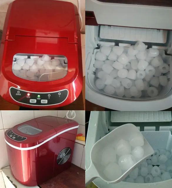 High quality 220V 15kg per day bullet round ice maker bar round ice