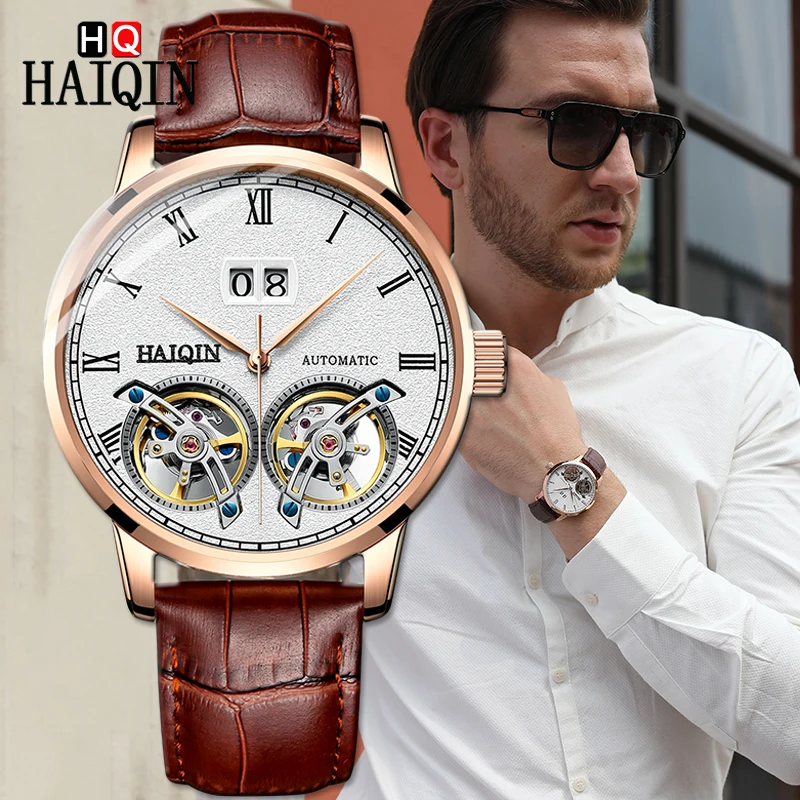 

HAIQIN Men's Watches Watch Men 2019 New Top Brand Luxury Waterproof Fashion/Sports/Automatic/Mechanical/Luxury/Military/Watch