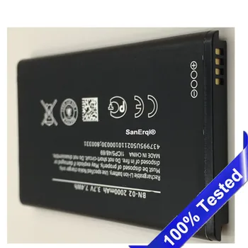 

for BYD BN-02 Battery For Nokia XL / XL 4G RM-1061 RM-1042 RM-1030 2000mAh Batterie Bateria