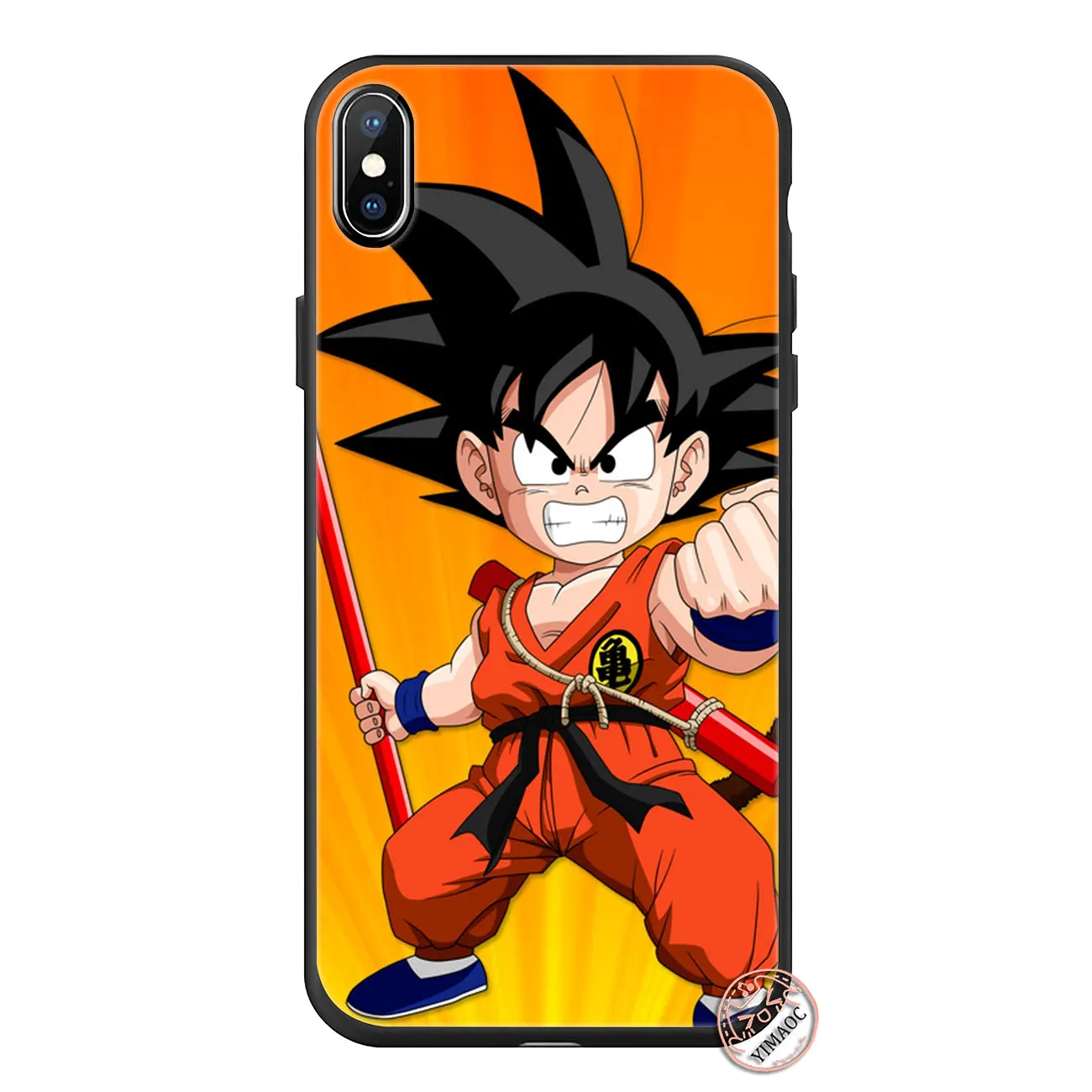 YIMAOC Dragon Ball z Goku Мягкий силиконовый чехол для телефона iPhone 11 Pro XS Max XR X 6 6S 7 8 Plus 5 5S SE 10 TPU черный чехол - Цвет: 10