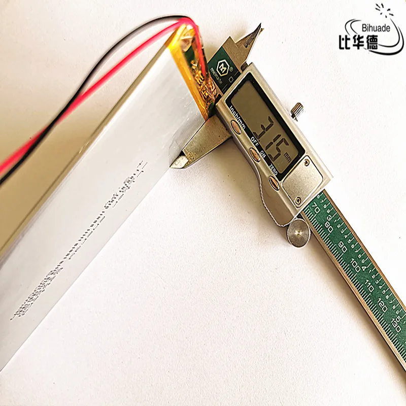 3,7 V литий-полимерный 6000mah универсальный аккумулятор планшетный ПК 3,1*76*180