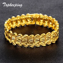 Подарки, распродажа, гипербола, браслеты,, мужская мода, атмосферные ювелирные изделия, розовое золото, серебро, цвет, покрытие, панк, браслеты на цепочке