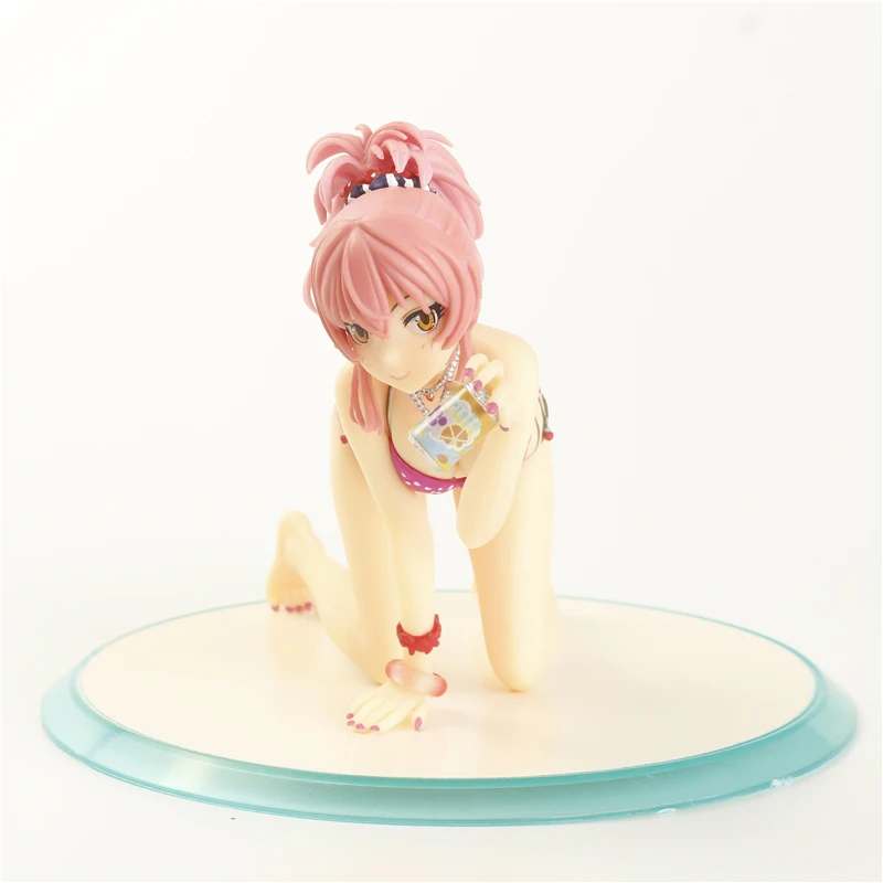 Cinderella Girls MIKA JOUGASAKI Bikini Girl 16.5cm Anime Action Figure Toy for Collection T016