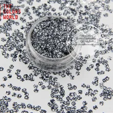 TCB811 Шестигранная форма 3 мм Размер Блестки для пилка для ногтей гель для ногтей макияж или другие DIY украшения