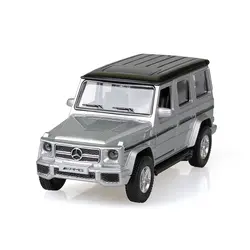 BZ g-класс G55 G63 AMG серебро 1/36 сплав модели автомобилей SUV литая модель металлический вытяните назад автомобиль игрушка для Коллекция подарков