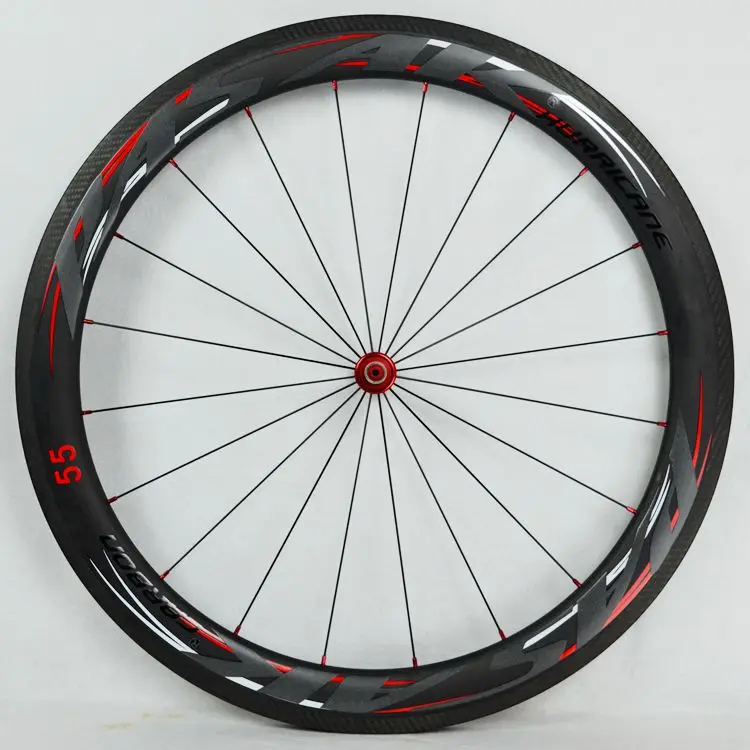Perfect 2018 PASAK Carbon fiber road bike bicycle full carbon wheels C/V brake 40/55 rim wheelset clincher wheel 19