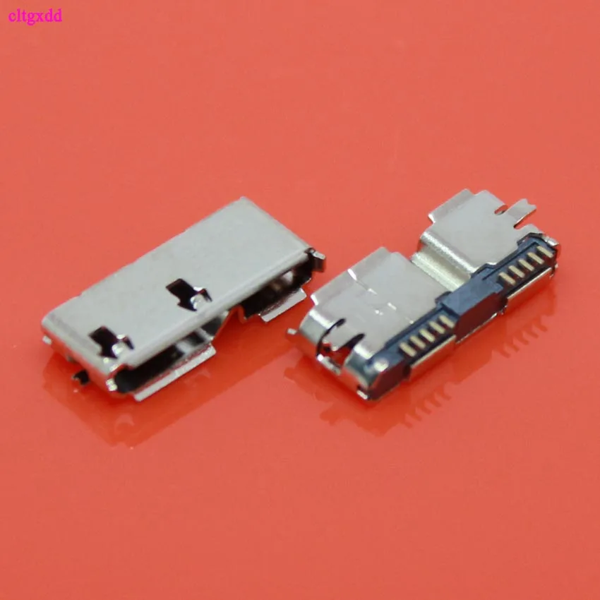 Cltgxdd высокое качество 5 шт. HI-speed Micro USB 3,0 Женский 10Pin SMD разъем SMT PCB пайки разъемы