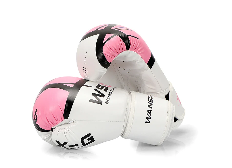 REXCHI Kick Боксерские перчатки для мужчин и женщин PU карате Муай Тай Guantes De Boxeo Free Fight MMA