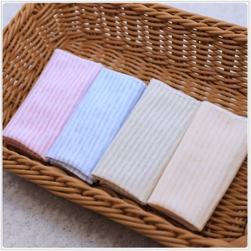 4pcs 20*20cm 100 Color Cotton Newborn Baby Towels Saliva Towel Nursing