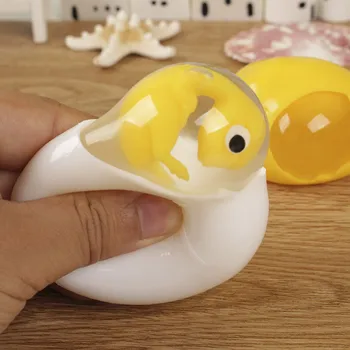 

Anti Stress Ball toy funny Novelty Squeeze Venting Dinosaur Egg Gadget Gags Practical Jokes toys for children kids adults gifts