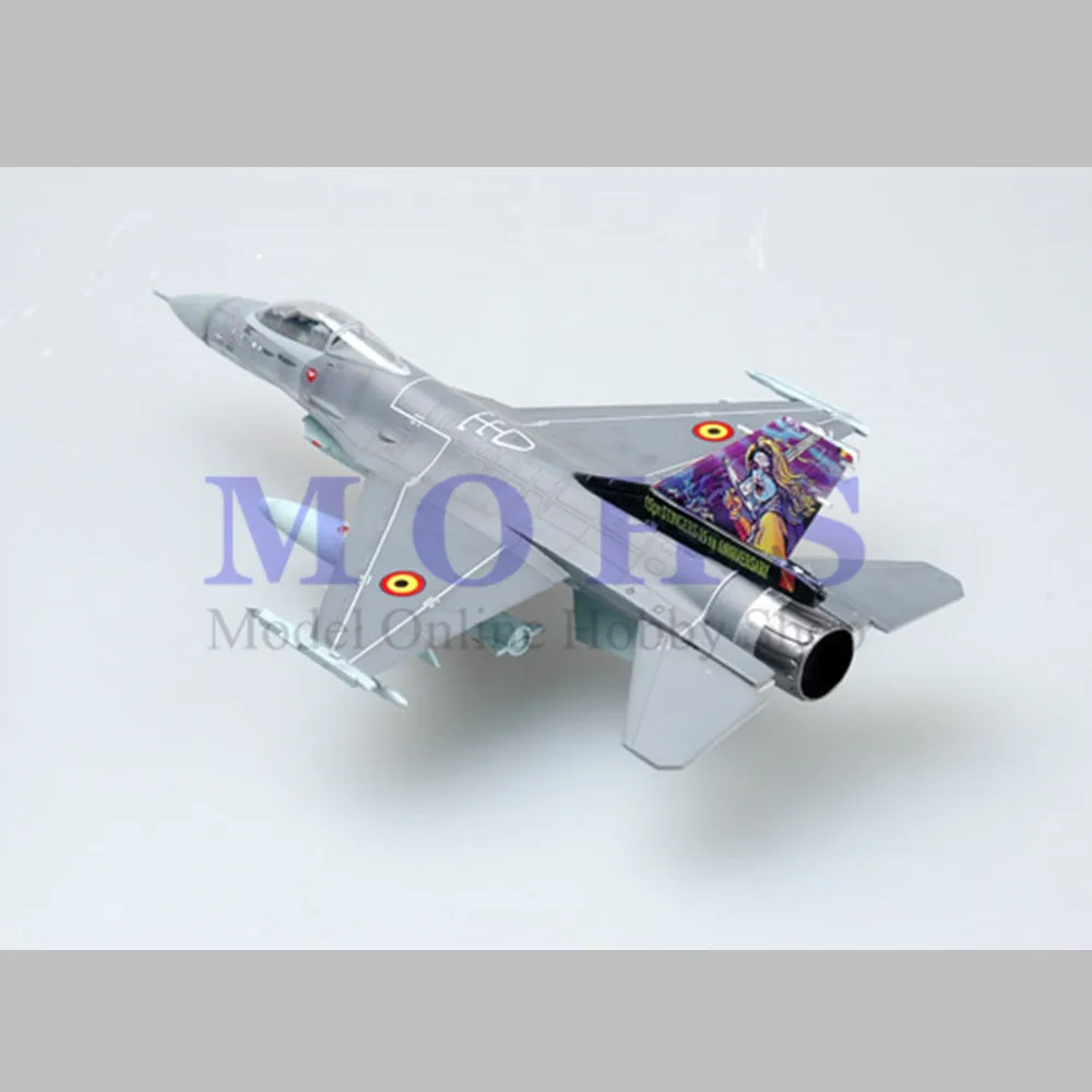 Easy Model 37128 1/72 собираемая Модель весы Готовая модель самолет самолета F16 истребитель F-16A MLU баф 1st Sqd beglum 2003