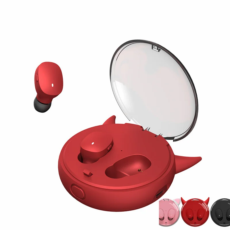 

Satan Earphone i12 TWS Ear Buds Air Touch Microphone Case For iPhone Android Pods Car Bluetooth True Wireless Stereo Headsets