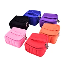 Polish Bags And Cases Promotion For Promotional Hot 16 Bottles Essential Oil Carrying Case Nail Polish Makeup Cosmetic Bag Storage Traveling Sy Double