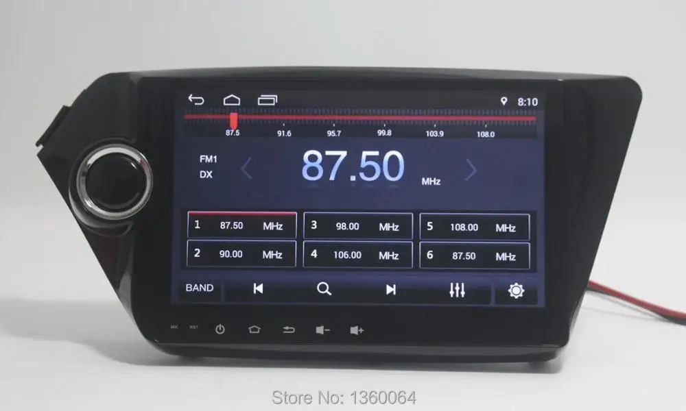 Best 9 inch 2G+16G Android 8.1 car dvd player for Kia Rio K2 2011 2012 2013 2014 2015 car radio gps navigation car stereo head unit 1