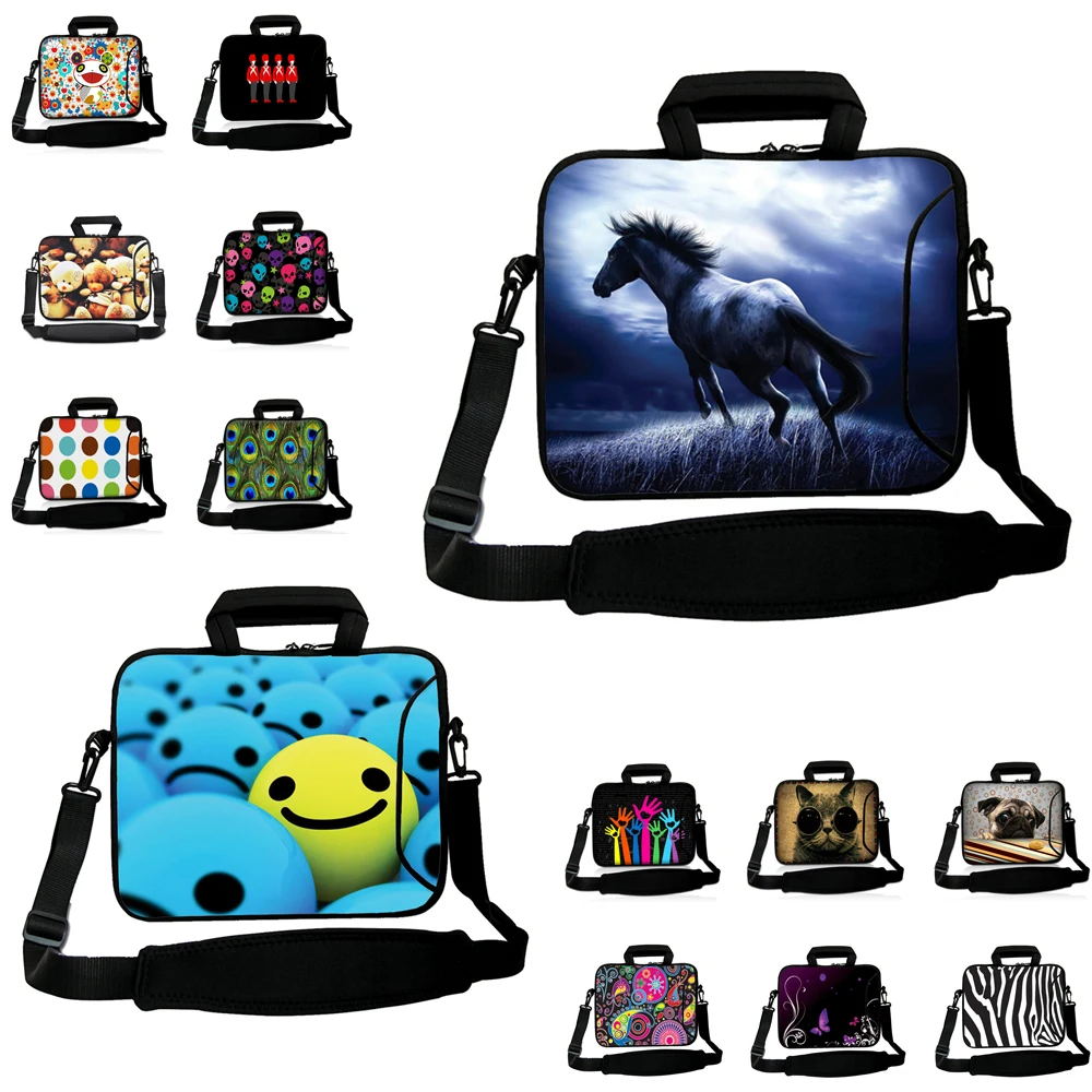 Capa Para Тетрадь курьерские ручка 10/12/13/14/15/17,3 Ноутбук Портфели W. Плечевой ремень для ноутбука Macbook Air retina Pro, 11, 12, 13, 15 лет