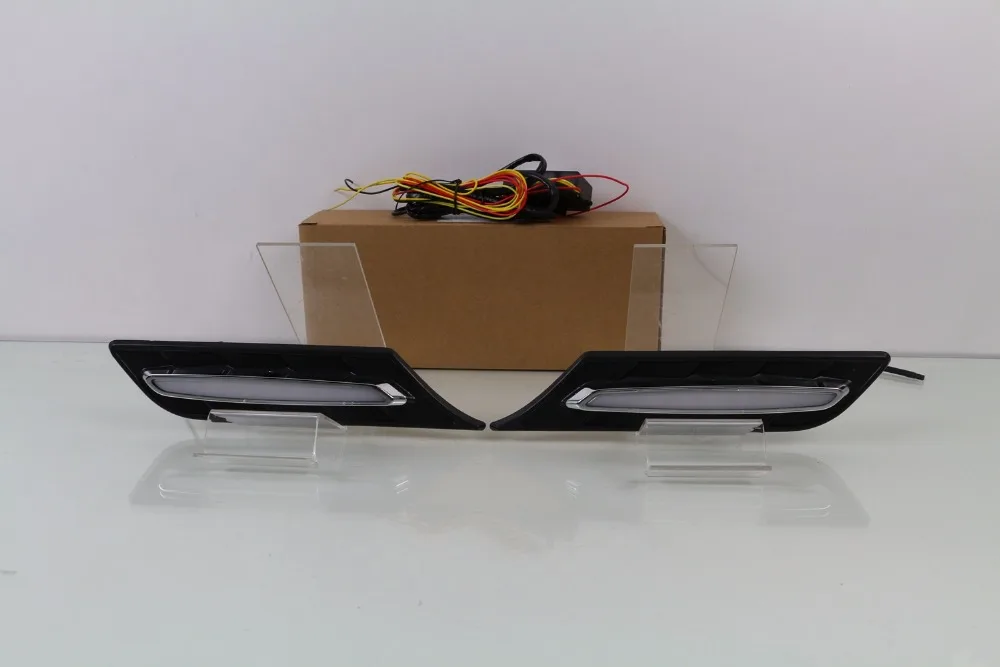 

eOsuns led side turn signal + daytime running light drl warning light lamp fender light for suzuki vitara 2015 2016