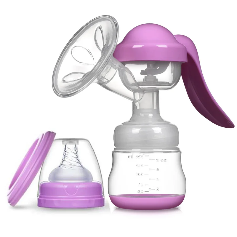 Manual Breast Pump Powerful Baby Nipple Suction Pumps Feeding Milk Bottles Breasts Bottle Sucking | Мать и ребенок