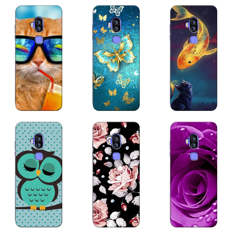 

TPU Soft Print Phone Case for Blackview S8 Soft Silicone Back Cover Case Painted Pattern Shells Capa