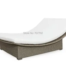 Элегантный дизайн мебель из ротанга лежака двуспальная кровать диван