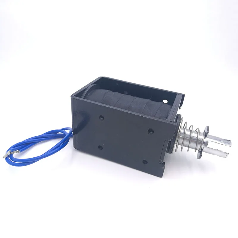 

Electromagnet Solenoid JF-1683 1683B 10A Force 80N travel 20mm Pull type DC12V 24V