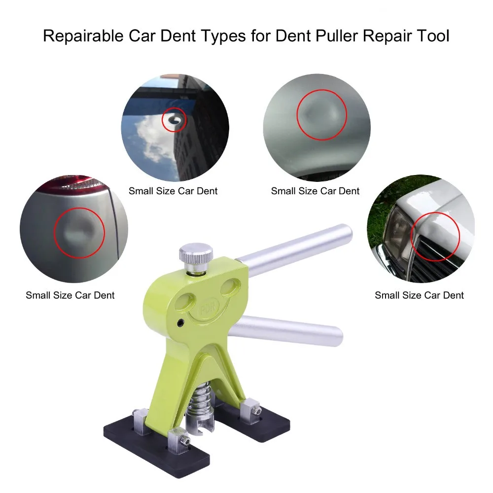 PDR Tools Hooks Stainless Steel Push Rods Dent Removal Car Body Dent Repair Reverse Hammer Paintless Dent Remover Crowbar Kit PDR Tools Hooks Stainless Steel Push Rods Dent Removal Car Body Dent Repair Reverse Hammer Paintless Dent Remover Crowbar Kit