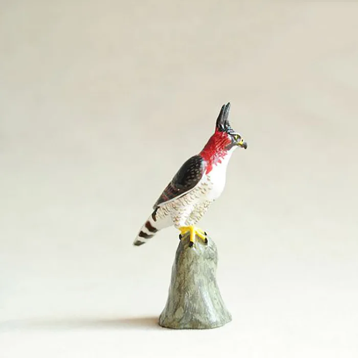 

Original Japan genuine Bird Animal Long-crested Eagle Collectible figurine Figure Model Toy Kids Gift Educational Toy