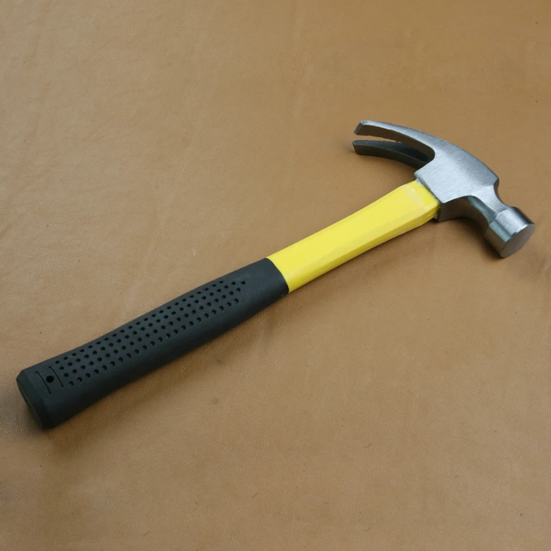 BGT Brand Small Size 8oz Claw Hammer With Stainless Steel Hammer Head And Rubber+ABS Handle 11