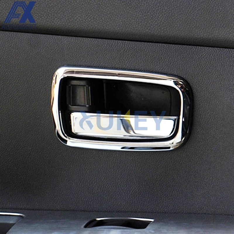 

AX For Mitsubishi ASX Outlander Sport RVR 2013 - 2017 2018 2019 Chrome Inner Interior Door Handle Cover Bowl Catch Trim Garnish