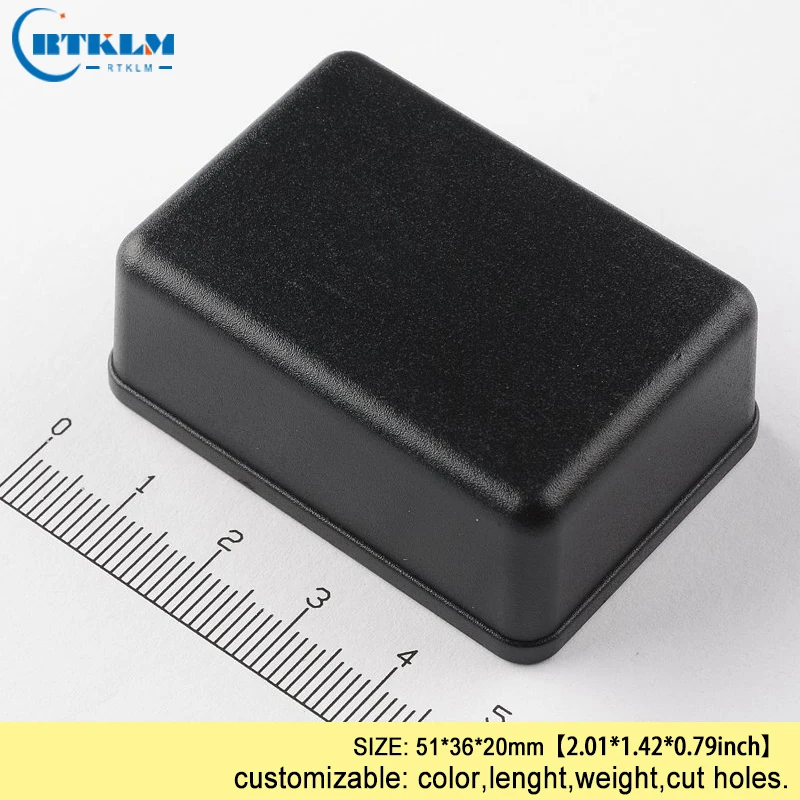 ABS plastic project case wire connectors plastic enclosure diy speaker box small design CUSTOM LED junction box 51*36*20mm 20PCS