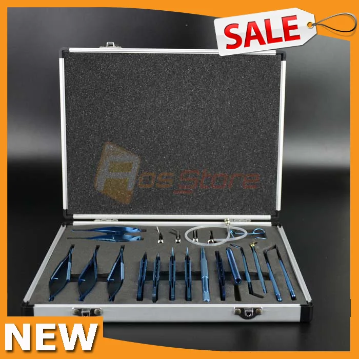 New 21PCS Titanium alloy Eye Ophthalmic Cataract