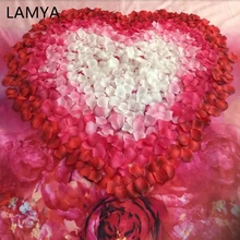 Ламия 19-32 Цвета 10000 шт./лот шелковая искусственная роза цветочные лепестки для свадьбы Лепесток для романтические украшения для свадьбы 38 Цвета