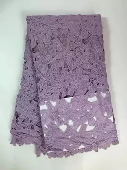 

LY889 New high quality 2016 African swiss voile water soluble print lace fabric for dresses,nigerian cord lace 5y/lot