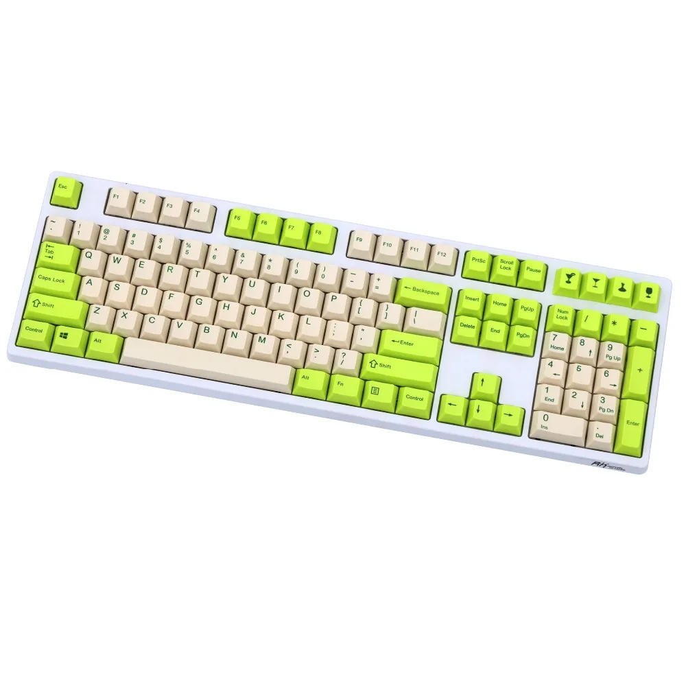 Шампанское keycap 108/137 клавиши PBT Вишневый профиль краситель сублимированный MX